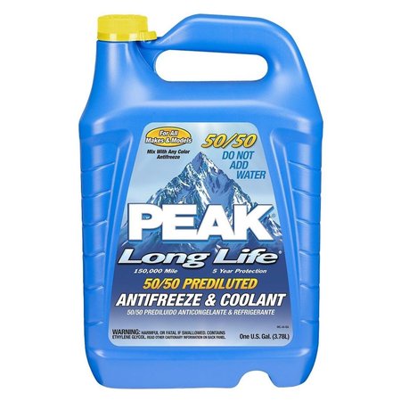 PEAK & HERCULINER PKPB53 1 gal 50-50 Coolant & Antifreeze PE324910